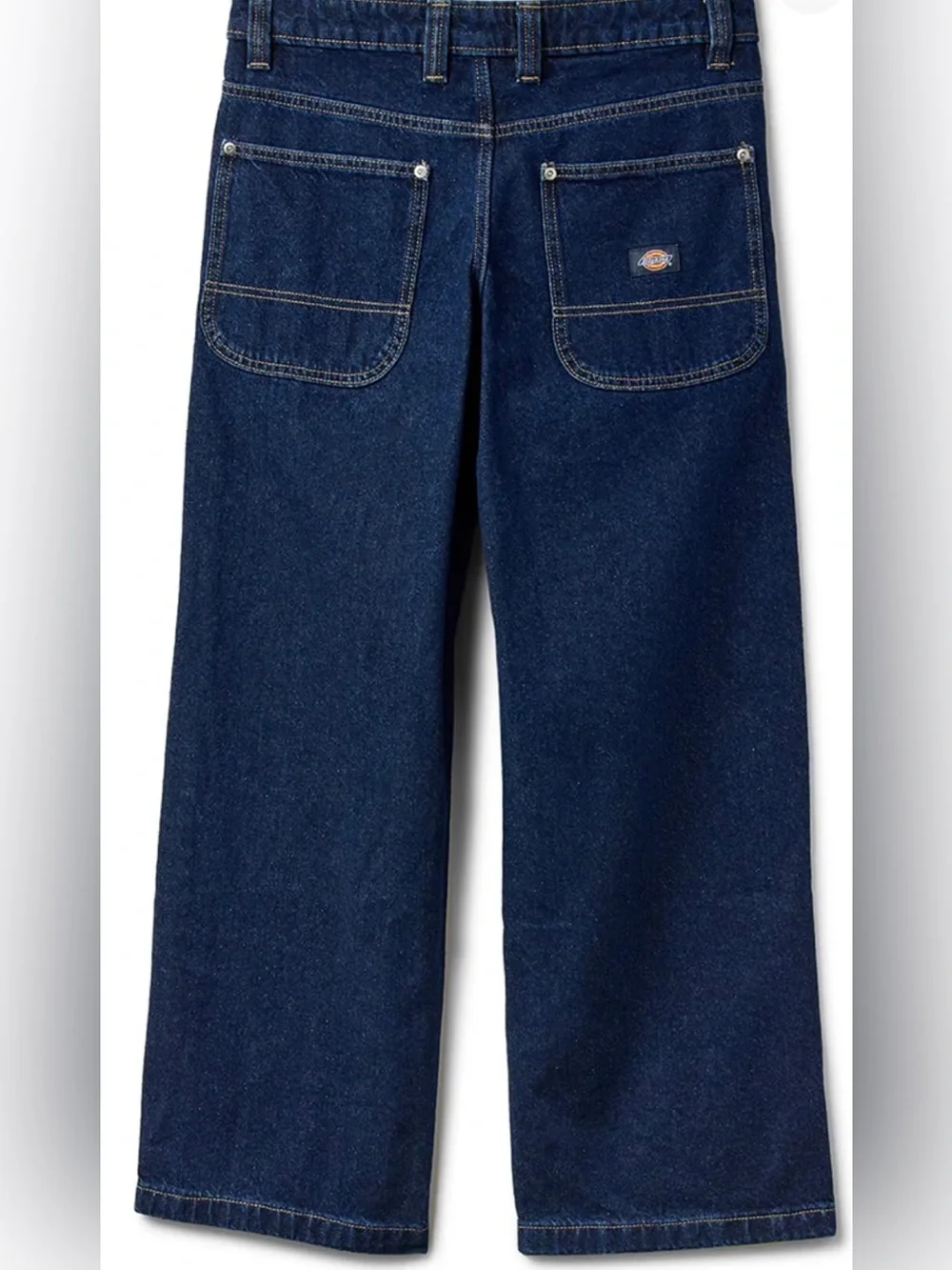 Dickies Women's Mechanic Loose Fit Jeans  Indigo Size 28